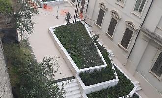 Via Macello Vecchio rigenerata: da baraccopoli a giardino urbano con anfiteatro, intitolata a Caravaggio