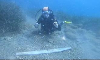 Scoperte a Villagonia due ancore romane in piombo: possibile itinerario subacqueo segnalato da Alex Lentini