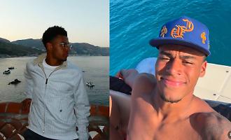 Desir&eacute; Dou&eacute;: vacanze a Taormina per il campione del Psg