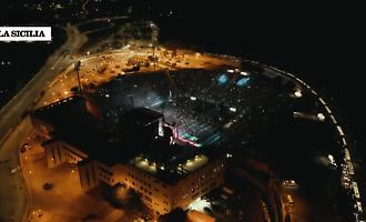 Il tour di Eros Ramazzotti chiude in Sicilia, il video del trionfo a Messina