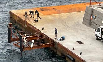 A Ginostra sono stati avviati i lavori per lo scalo degli aliscafi