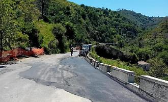Riaperto il tratto della Sp 45 a Massa S. Nicola