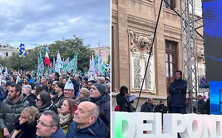 I S&igrave; Ponte a Messina sono circa un migliaio. &laquo;Questo progetto non finir&agrave; come il referendum, i cittadini lo vogliono&raquo;