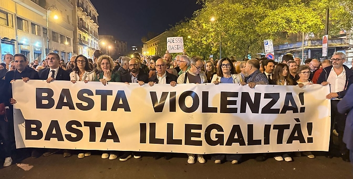 La marcia silenziosa di Palermo 