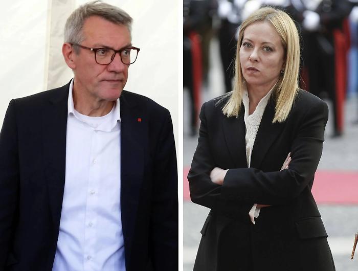 Meloni «cortigiana»: scoppia lo scontro fra la premier e Landini 