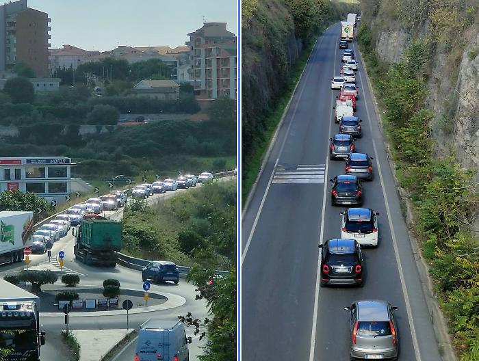 Lavori al ponte Guerrieri, caos viario a Modica