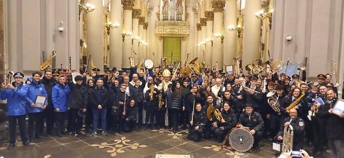 Ragusa, celebrato il Giubileo delle bande musicali