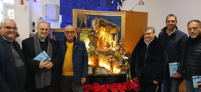 Ragusa, inaugurato il presepe di Fondazione Anffas Ragusa comunit&agrave; e futuro