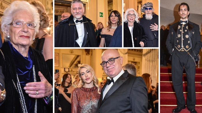 Mondanit&agrave; (ma non troppa) alla prima della Scala: molti look firmati Armani, in omaggio allo stilista scomparso il 4 settembre