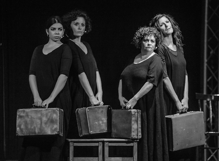 Cinzia Caminiti, Barbara Cracchiolo, Simona Gualtieri e Sabrina Tellico