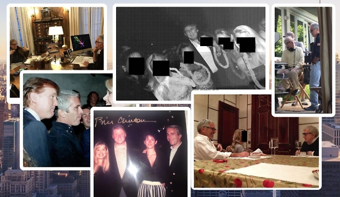 Trump, Clinton, Gates  e Woody Allen: chi c'&egrave; nelle foto con Epstein decretate dai Democratici
