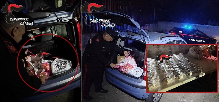 Catania, sequestrati a Nesima quasi 17 kg di esplosivi artigianali: denunciato un 32enne