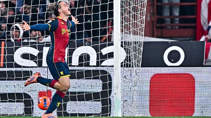 Colombo show: Genoa travolge il Cagliari e sorride alla salvezza