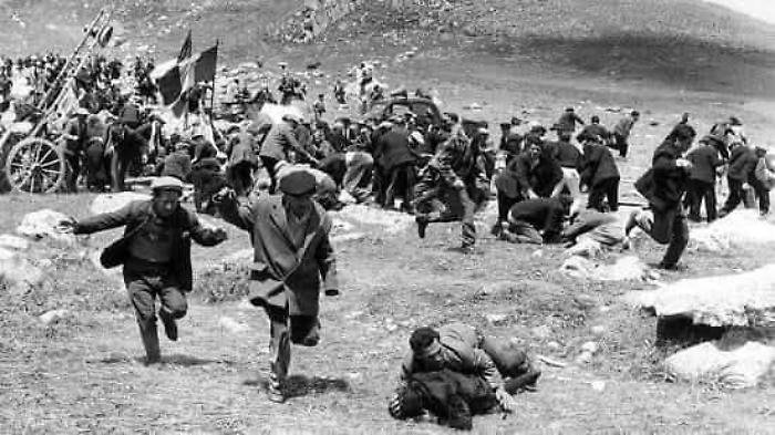 La strage di Portella della Ginestra , quella giornata di sangue sulla festa del lavoro del 1947