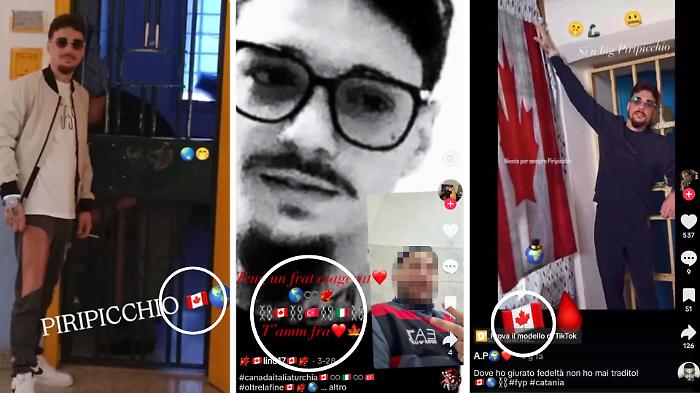 Le bandiere del clan Cappello su TikTok: il nuovo codice dei &ldquo;cani sciolti&rdquo; della mafia
